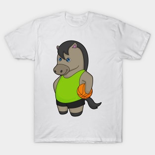 Horse Basketball player Basketball T-Shirt